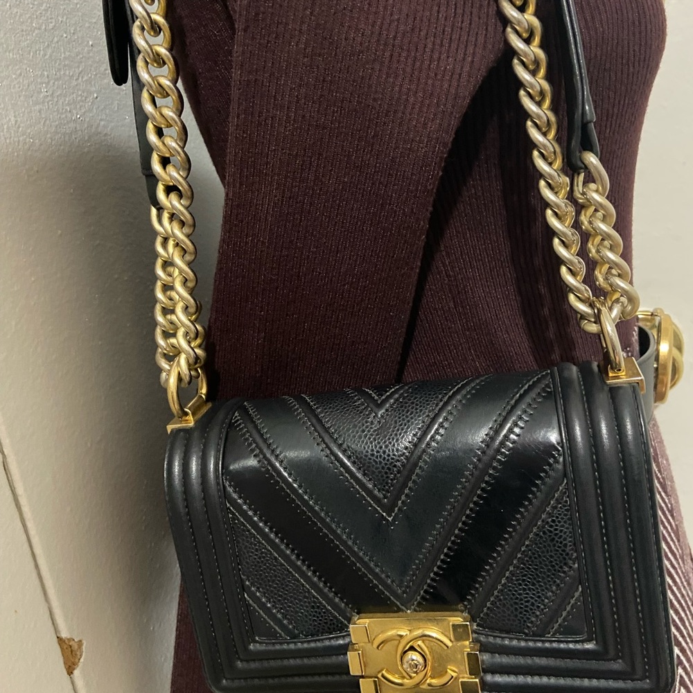 Chanel boy small size - Picture 16 of 17